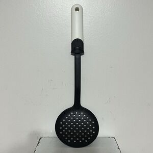 Ekco SoftWorks Skimmer Spoon Silicone and Nylon Black &‎ White